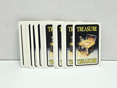 WHFB - 44kpl Warhammer Quest Treasure Card