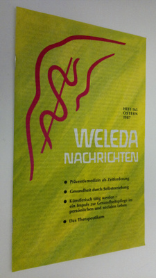 Weleda Nachrichten heft 165 Ostern 1987 : Präventivmedizi...