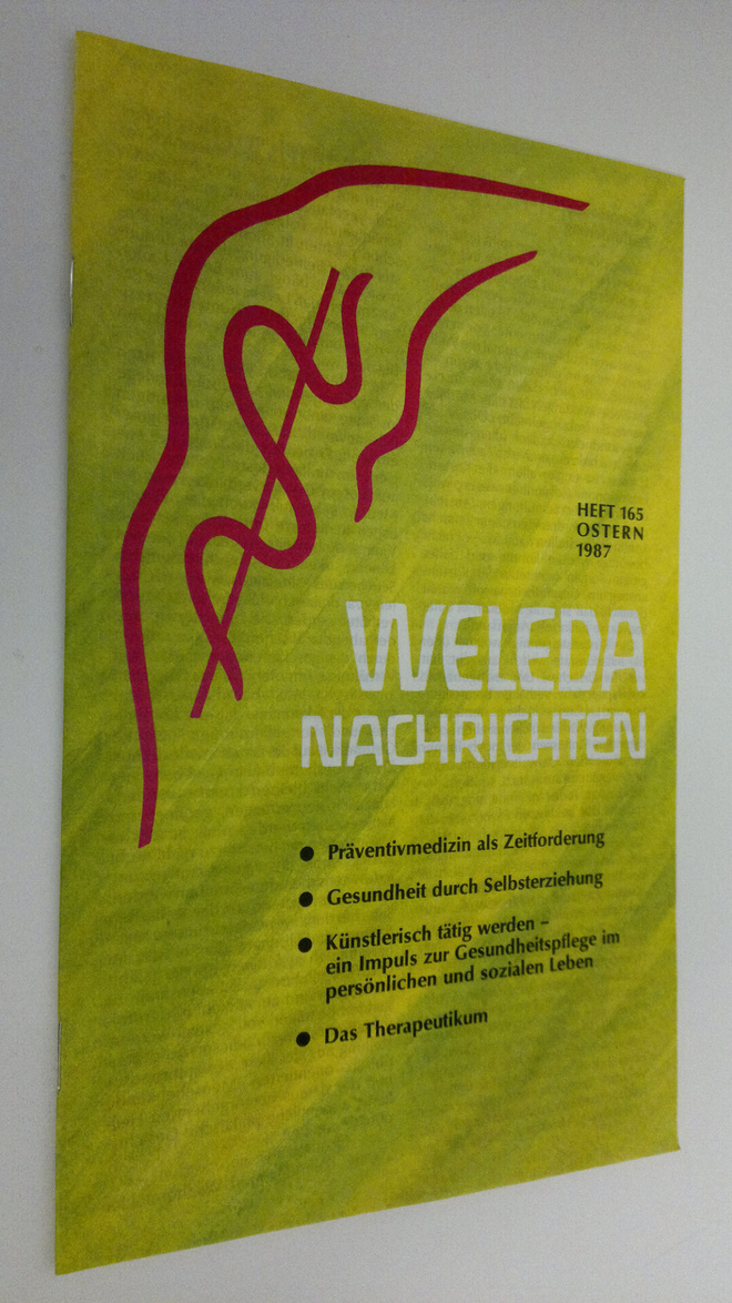 Weleda Nachrichten heft 165 Ostern 1987 : Präventivmedizi...