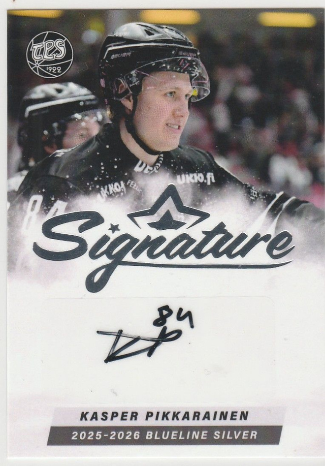 2025/26 Blueline Silver Signature Pikkarainen , TPS