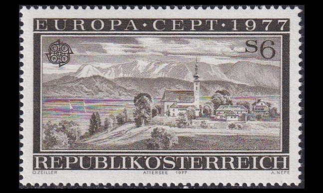 Itävalta 1553 ** Europa maisemia (1977)