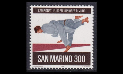 San Marino 1240 ** Judon junioreiden EM-kilpailut (1981)