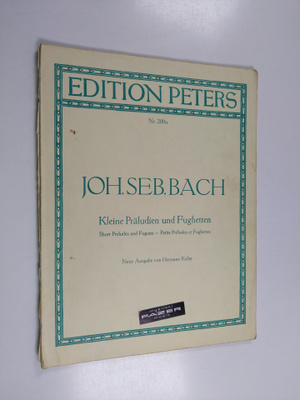 Johann Sebastian Bach : Klein Präludien und Fughetten : F...