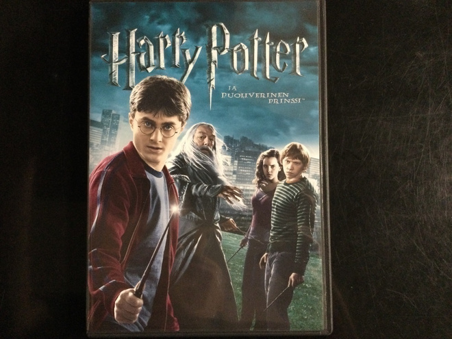 HARRY POTTER JA PUOLIVERINEN PRINSSI.  DVD.