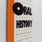 James Hoopes : Oral history : an introduction for students - pikkukuva 1