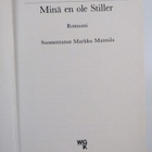 Max Frisch : Minä en ole Stiller - pikkukuva 3