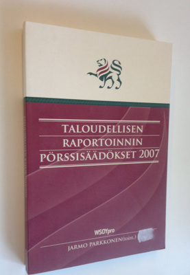Jarmo (toim.) Parkkonen : Taloudellisen raportoinnin sääd...