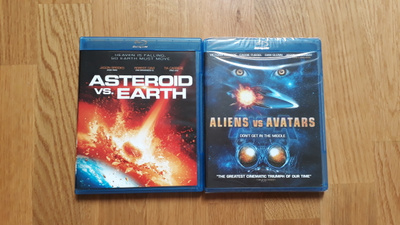 Asteroid vs. Earth & Aliens vs. Avatars Blu-ray