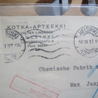 Fimakuori apteekki Heasta Saksaan vuodelta 1937 leimoin - pikkukuva 2