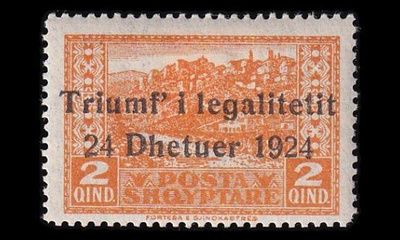 Albania 105 * Hallituksen kaatuminen 2 Q (1925)