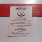 SEMIC Olympia-MM-72 #174 Simon Nolet Philadelphia NHL - pikkukuva 2