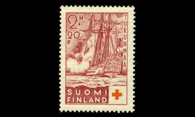 200 ** Punainen risti 2mk+20p (1937)