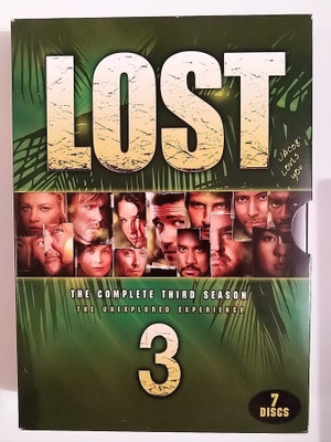 LOST, 3. Kausi, 7-Levyä! - DVD Boxi