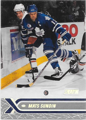 2000-01 Stadium Club #150 Mats Sundin Toronto Maple Leafs
