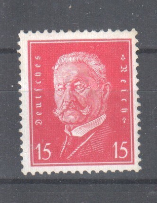 Saksa 1929 LaPe 412 liimakkeellisena