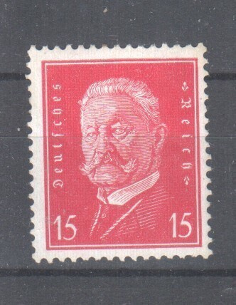 Saksa 1929 LaPe 412 liimakkeellisena