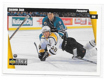 1997-98 Collector`s Choice #205 Jaromir Jagr Pittsburgh Pens