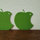Lasinaluset Apple 6kpl - pikkukuva 1