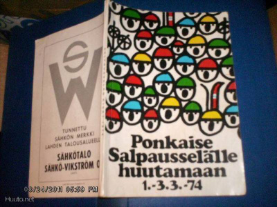 Salpausselän hiihdot 1974 kisaohjelma (Sis.pk:t)