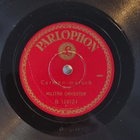 Savikiekko 1928 - Militär Orkester - Parlophon B. 12612 - pikkukuva 1
