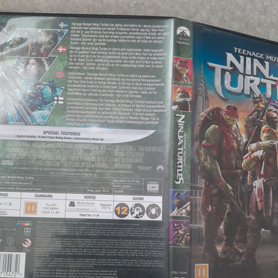 Teenage mutant ninja turtles dvd