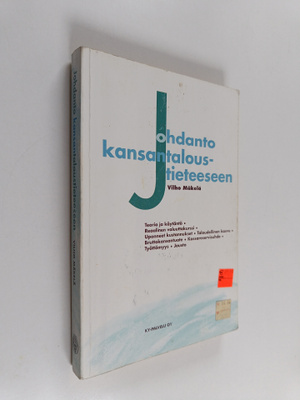 Vilho Mäkelä : Johdanto kansantaloustieteeseen