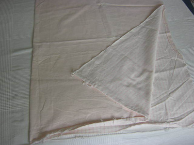 Puuvillagabardiini pit. 90 cm, lev. 130 cm