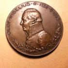 Pronssinen Ulof Wibelius muistomitali - pikkukuva 1