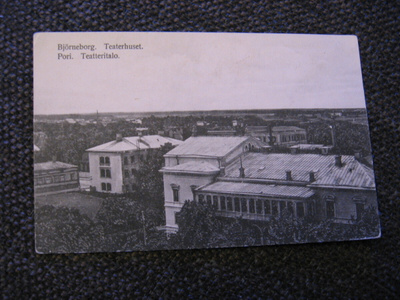 Pori, Teatteritalo. Kulkematon wanha kortti.