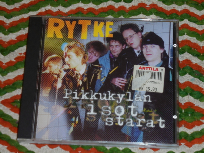 CD - RYTKE - Pikkukylän Isot Starat - 1995 punk EX