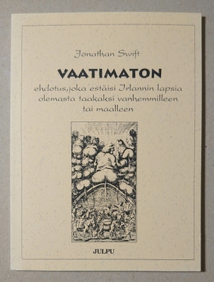 Jonathan Swift - Vaatimaton Ehdotus