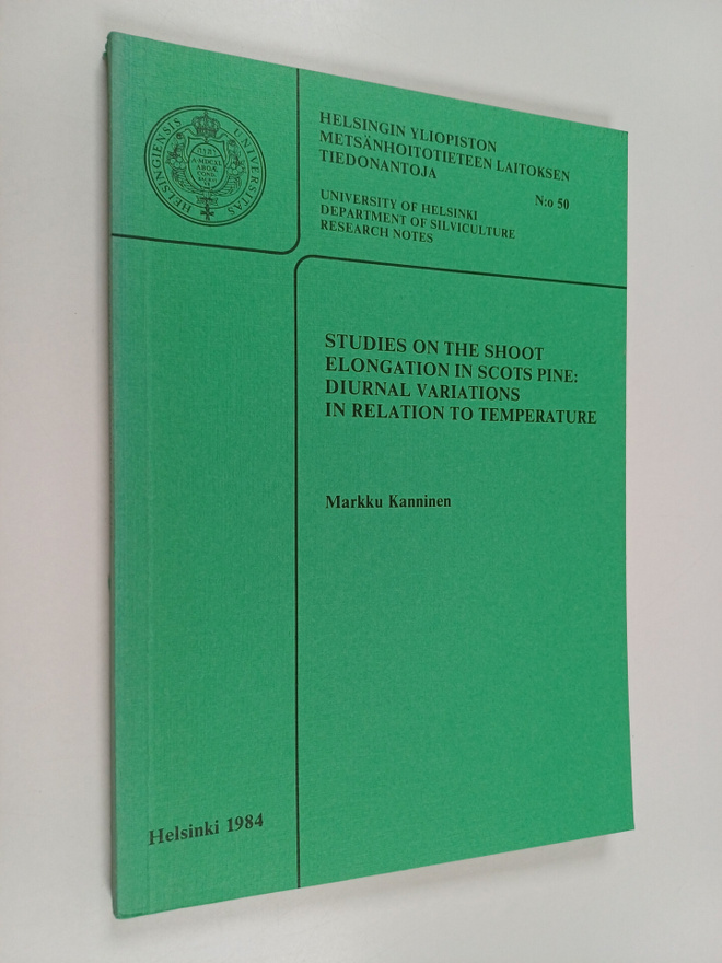 Markku Kanninen : Studies on the Shoot Elongation in Scot...