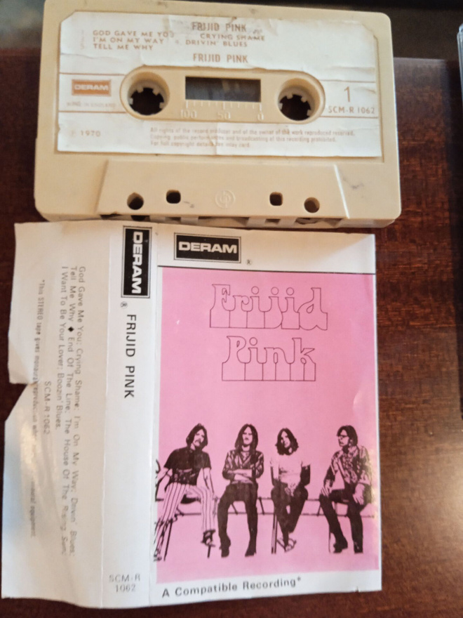 C- KASETTI: FRIJID PINK : FRIJID PINK   VUOSI 1970
