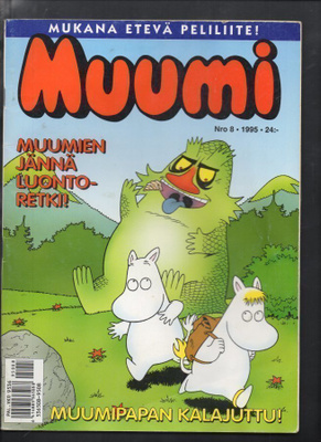 Muumi n:o 8 1995 Muumien jännä luontoretki.