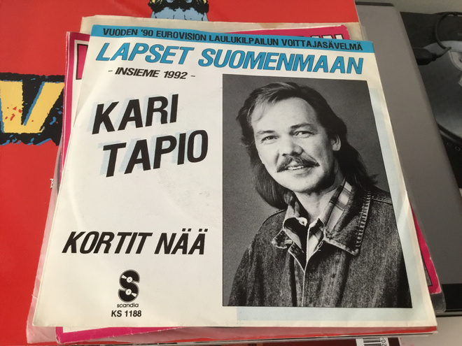 Kari Tapio Lapset Suomenmaan single Lp 1990