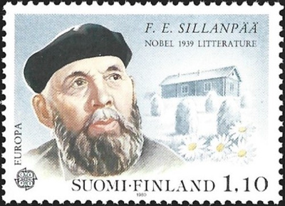 1980 Eurooppa merkki F. E. Sillanpää 1,10 mk ** LaPe 866