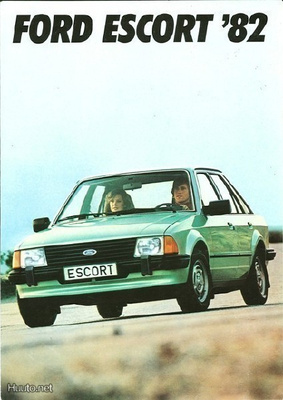 Ford Escort -esite, 1982