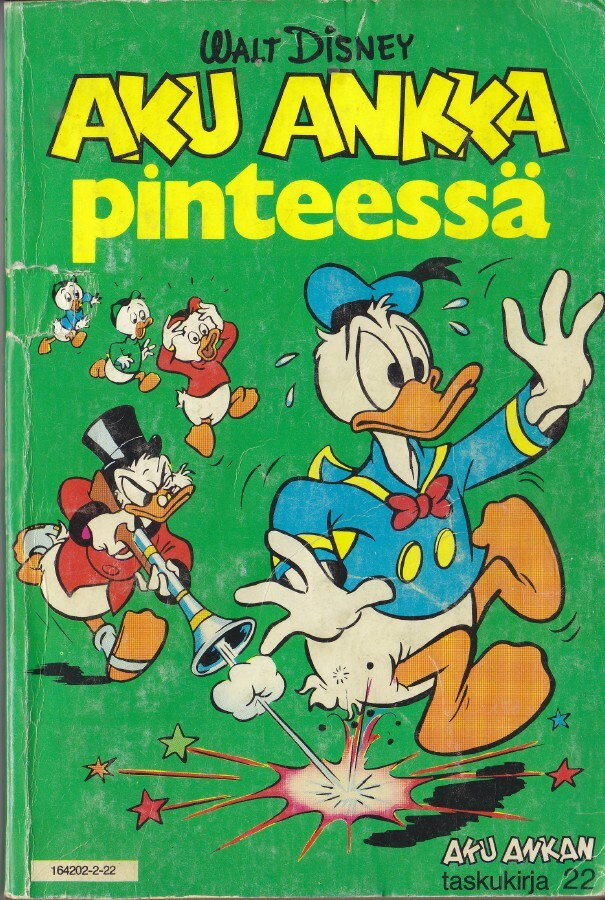 Aku Ankan Taskukirja  22 Aku Ankka pinteessä (2p.)