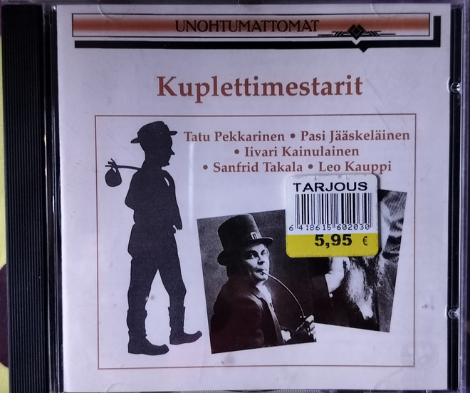 KUPLETTIMESTARIT-UNOHTUMATTOMAT-sarja-CD,HELMI,v.1999 Warner