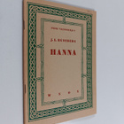 J. L. Runeberg : Hanna : Kolme laulua - pikkukuva 1