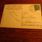 carte postale vanhakoko pk joku herrasmies kulkenut 1931 - pikkukuva 2