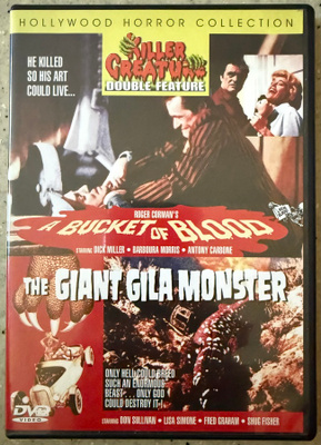 [DVD] A BUCKET OF BLOOD / THE GIANT GILA MONSTER