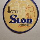 Matkalaukkumerkki tai hotellimerkki, Hotel Slon Ljubljana - pikkukuva 2