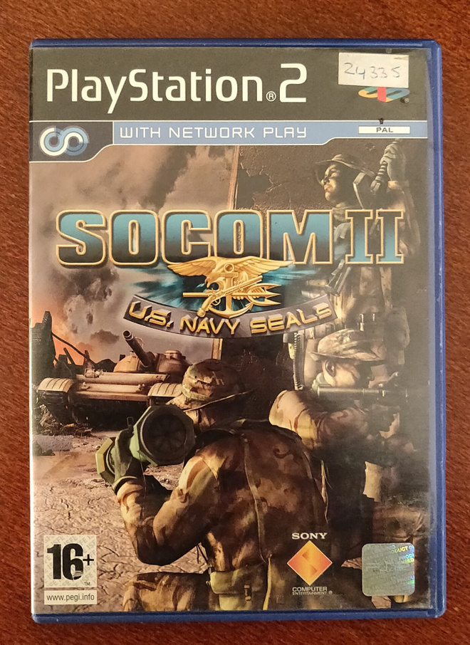 SOCOM II U.S. Navy SEALs - Playstation 2 (PAL)