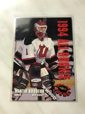 1994-95 Classic All-Rookie Team /13500 Martin Brodeur #AR1