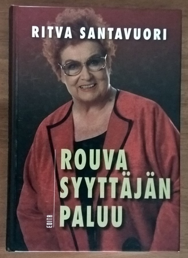 Ritva Santavuori: Rouva Syyttäjän paluu