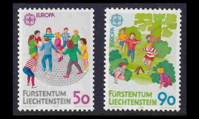 Liechtenstein 960-1 ** Europa lasten leikit (1989)