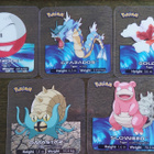 Pokemon lamincards 5kpl - pikkukuva 1