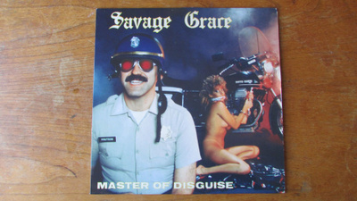 Savage Grace Master Of Disguise (EXTRA-RARE Speed metal-lp)