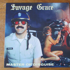 Savage Grace Master Of Disguise (EXTRA-RARE Speed metal-lp) - pikkukuva 2